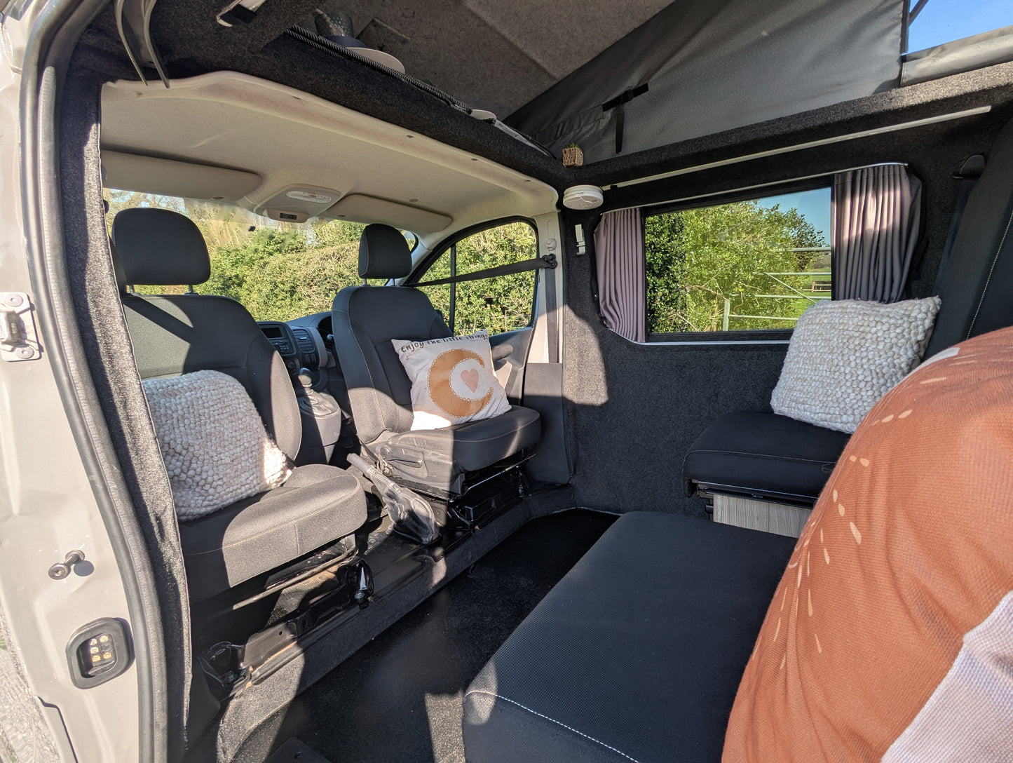 For Sale 2017 Pre Loved CCCampers SWB 'Witley' Renault Trafic Campervan with only 51,200 miles on the clock!