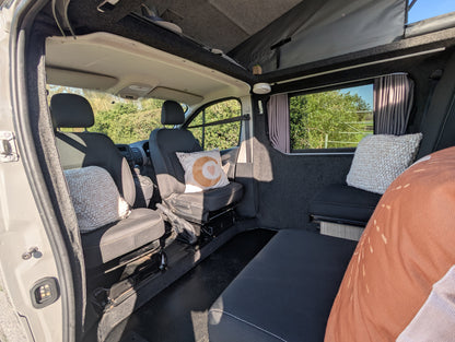 For Sale 2017 Pre Loved CCCampers SWB 'Witley' Renault Trafic Campervan with only 51,200 miles on the clock!