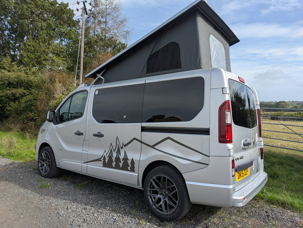 For Sale 2015 Pre Loved CCCampers 'Shelsley' Vauxhall Vivaro Campervan with less than 60,000 miles on the clock!