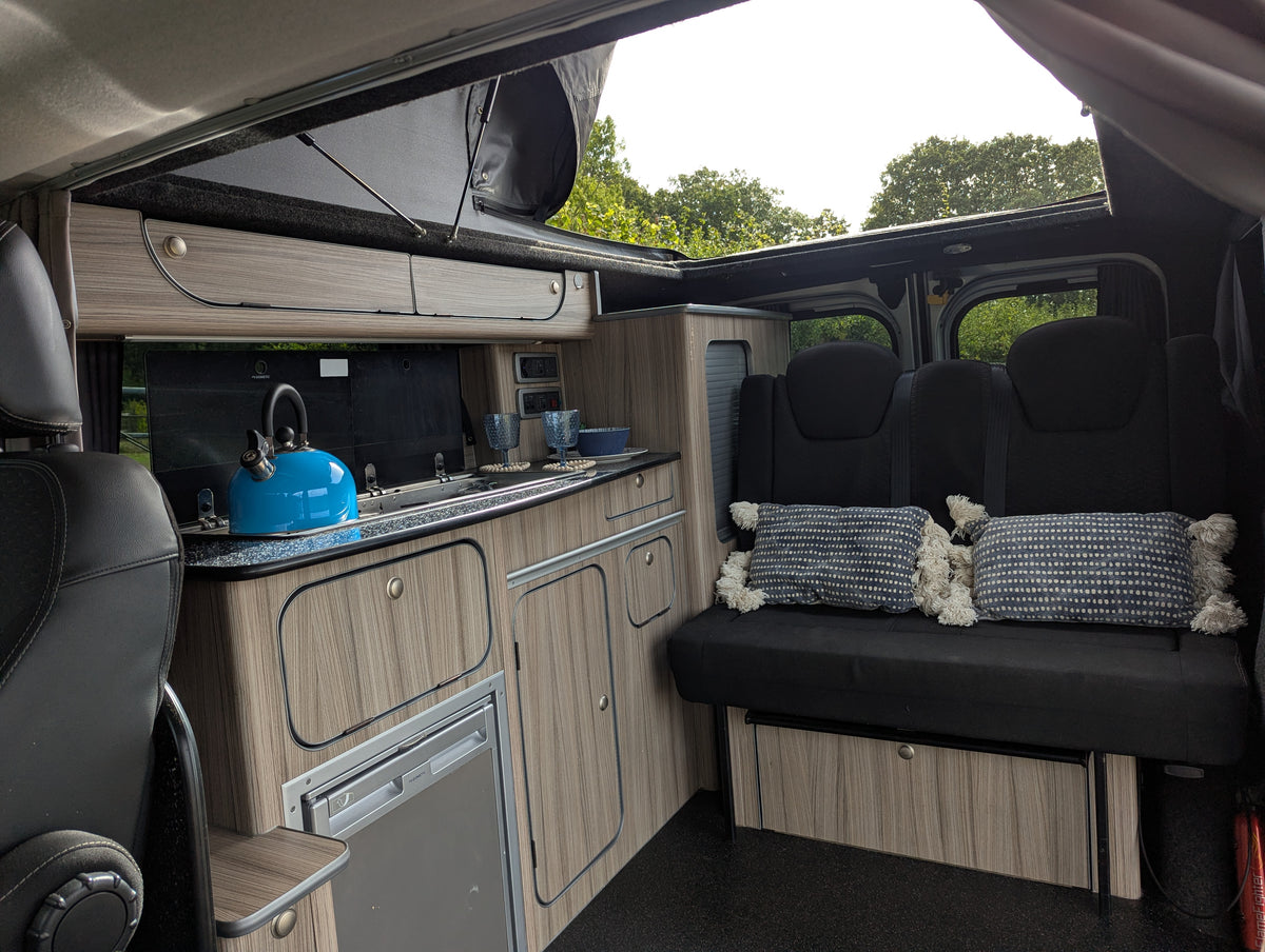 For Sale 2015 Pre Loved CCCampers 'Shelsley' Vauxhall Vivaro Campervan with less than 60,000 miles on the clock!