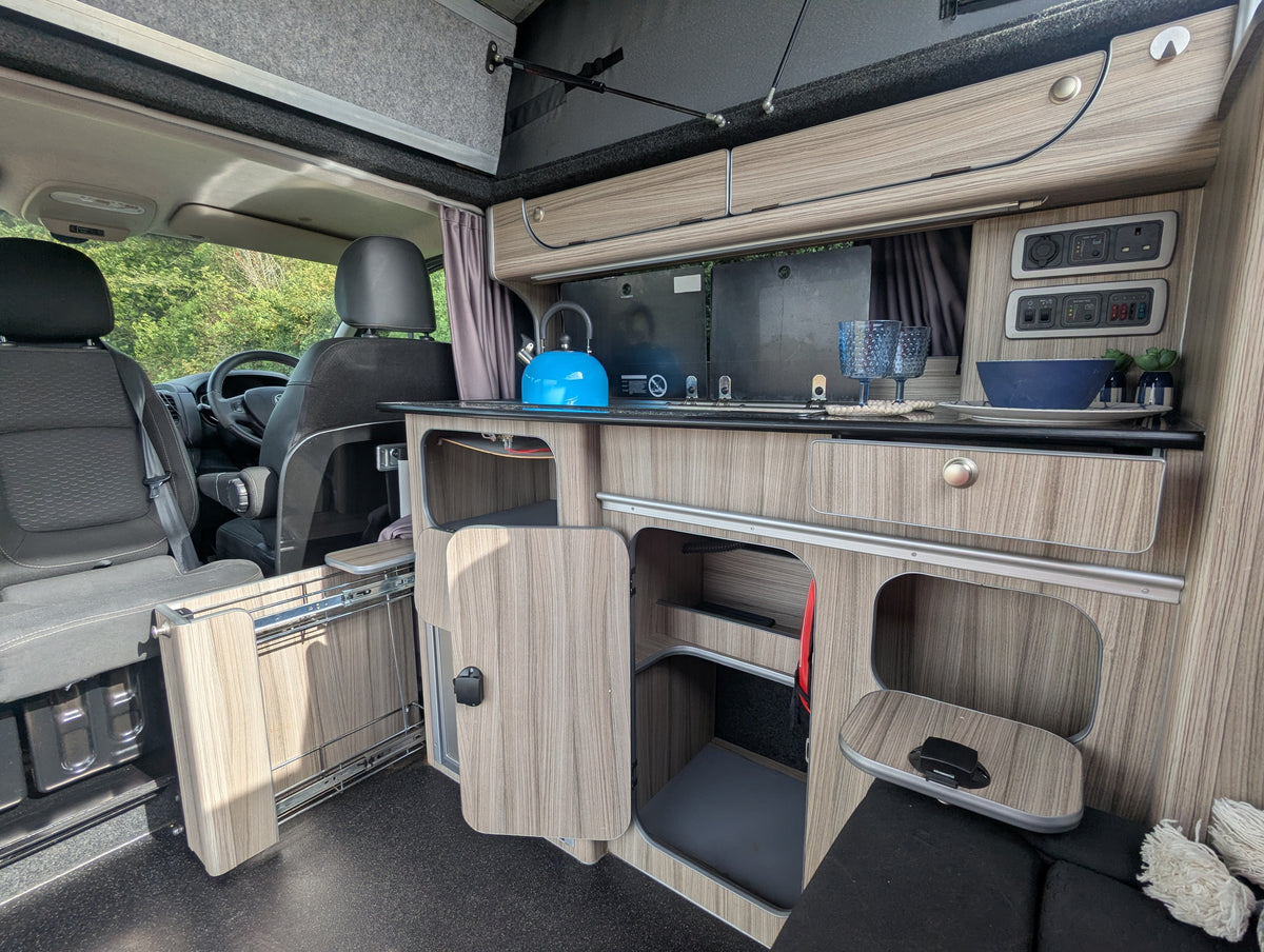For Sale 2015 Pre Loved CCCampers 'Shelsley' Vauxhall Vivaro Campervan with less than 60,000 miles on the clock!