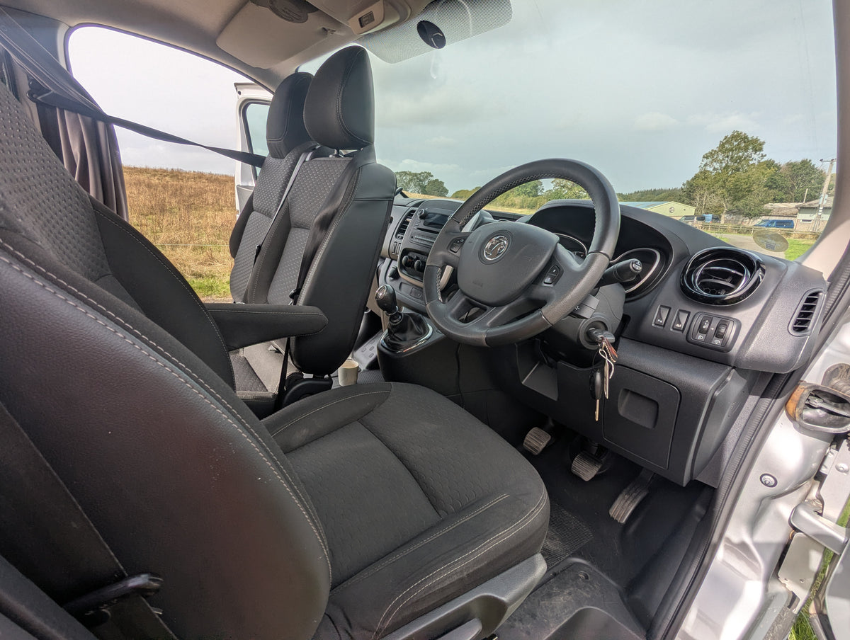 For Sale 2015 Pre Loved CCCampers 'Shelsley' Vauxhall Vivaro Campervan with less than 60,000 miles on the clock!