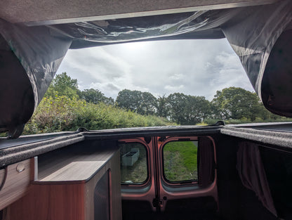 For Sale 2015 Pre Loved CCCampers 'Shelsley' Vauxhall Vivaro Campervan with less than 60,000 miles on the clock!