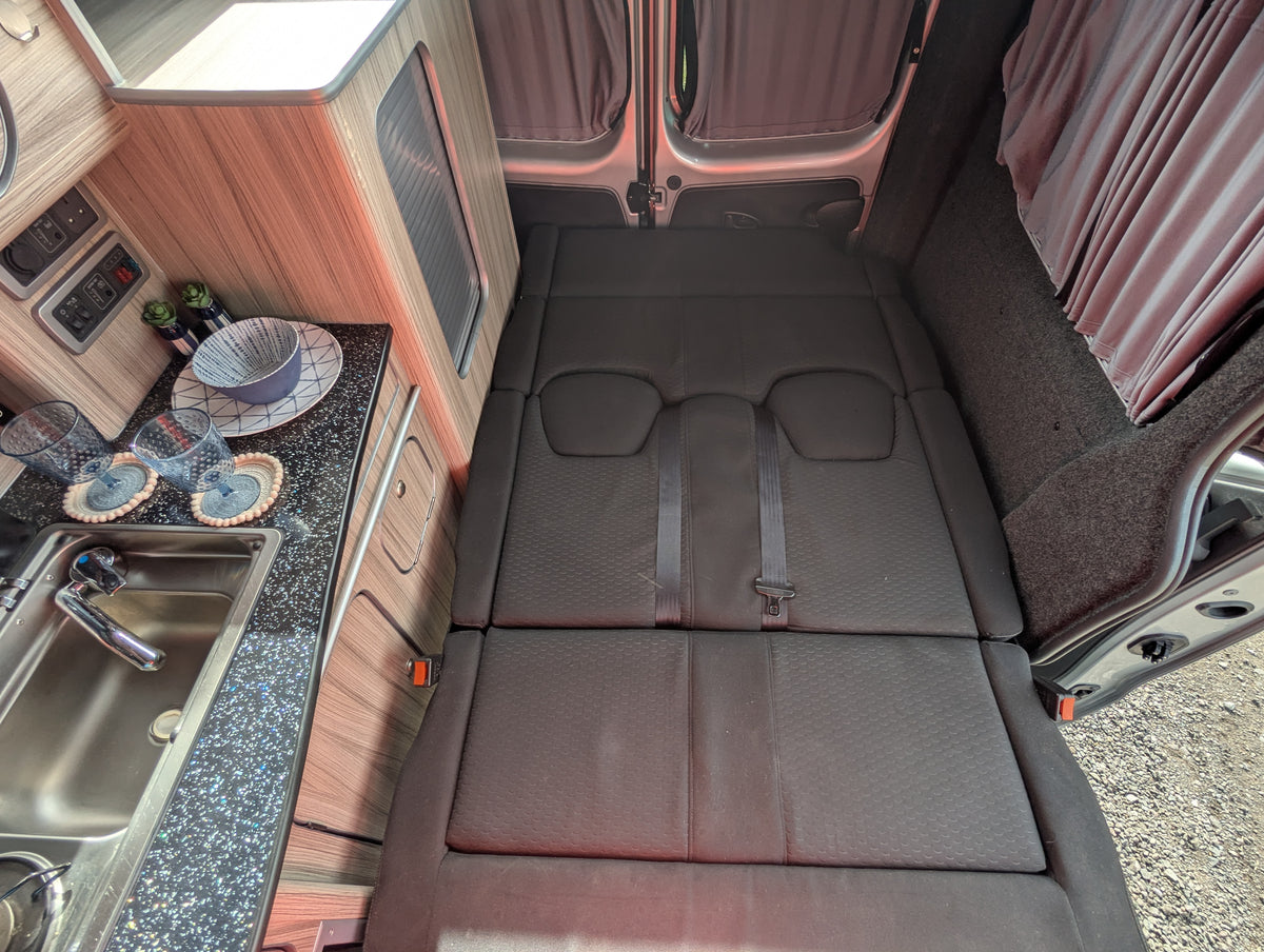 For Sale 2015 Pre Loved CCCampers 'Shelsley' Vauxhall Vivaro Campervan with less than 60,000 miles on the clock!