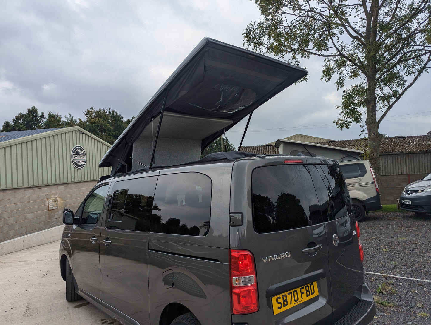 Pop Top Elevating Roof For Citroen Dispatch, Vauxhall Vivaro, Toyota ProAce & Peugeot Expert MK3