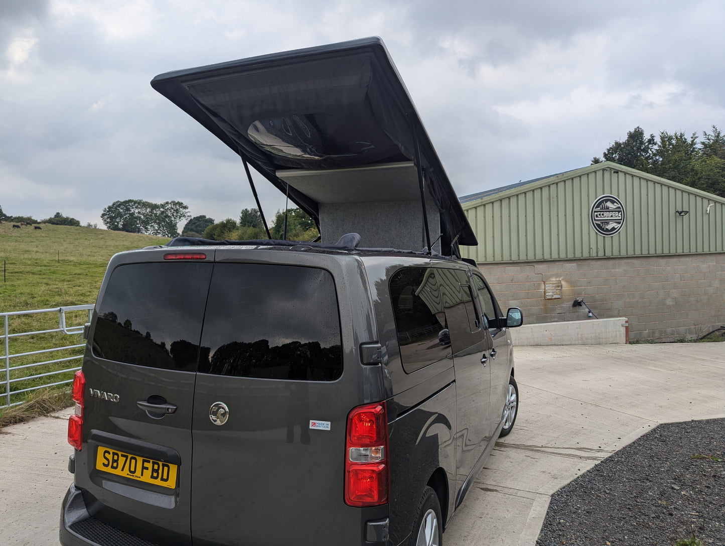 Pop Top Elevating Roof For Citroen Dispatch, Vauxhall Vivaro, Toyota ProAce & Peugeot Expert MK3