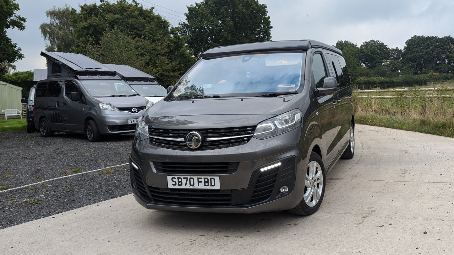Pop Top Elevating Roof For Citroen Dispatch, Vauxhall Vivaro, Toyota ProAce & Peugeot Expert MK3