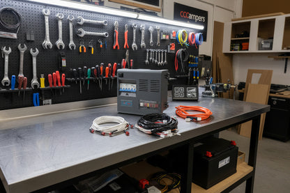 The Ultimate DIY Van Converter’s Camper Van Power Distribution Unit (PDU) & Plug-and-Play Easy No Wiring Experience Needed Wiring Kit