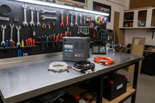 The Ultimate DIY Van Converter’s Camper Van Power Distribution Unit (PDU) & Plug-and-Play Easy No Wiring Experience Needed Wiring Kit