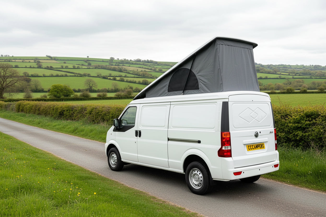 DFSK EC35 Electric Van Pop-Top Roof Installation