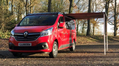 Renault Trafic Wind-Out Awning – Fully Fitted with Optional Remote-Controlled LED Light