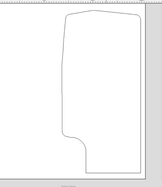 Renault Trafic Witley Twin Seat Beds Template for Self Converters - cccampers.myshopify.com