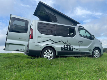 Stargaze Pop Up Elevating Roof for the 2014 onwards RENAULT TRAFIC, NISSAN NV300 & FIAT TALENTO VAUXHALL VIVARO MK 2 - cccampers.myshopify.com
