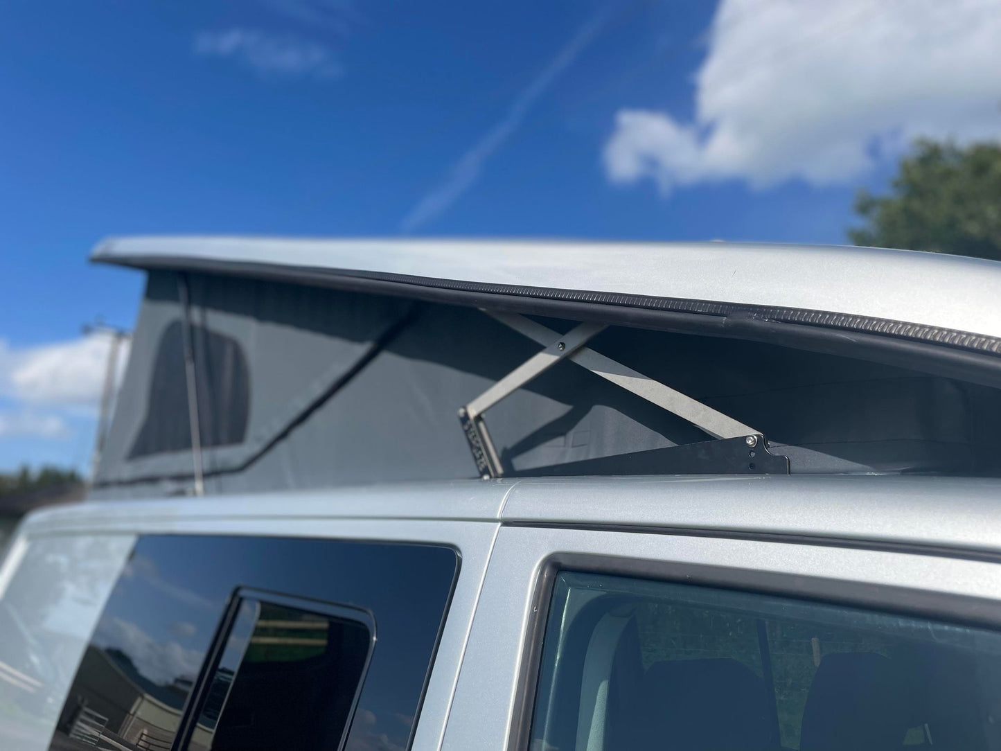 Stargaze Pop Up Rear Elevating Roof for the 2003 onward Volkswagen Transporter T5 T6 - cccampers.myshopify.com