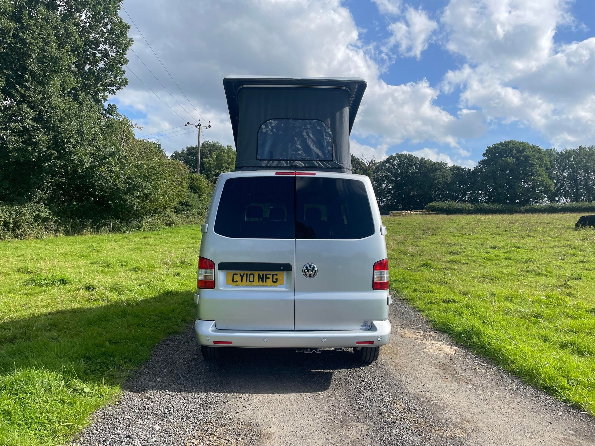 Stargaze Pop Up Rear Elevating Roof for the 2003 onward Volkswagen Transporter T5 T6 - cccampers.myshopify.com