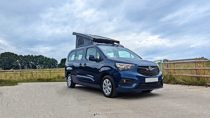 Stargaze Pop Top Elevating Roof for the new shape Citroën Berlingo, Peugeot Partner, Vauxhall Combo, Toyota ProAce, and Fiat Doblò LWB XL Campervans
