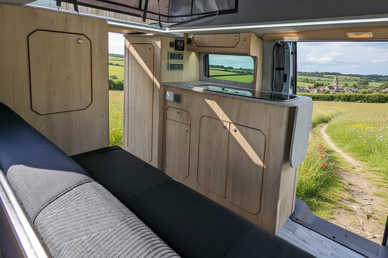 'Mamble' Camper van Conversion for the Renault Trafic, Nissan NV300 & Fiat Talento - cccampers.myshopify.com