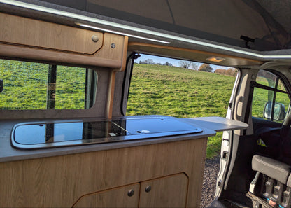 The Flagship Mamble Nissan Primastar Campervan Conversion —Side Lounge | CCCAMPERS