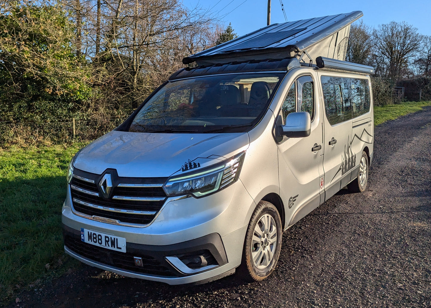 The Flagship Mamble Nissan Primastar Campervan Conversion —Side Lounge | CCCAMPERS