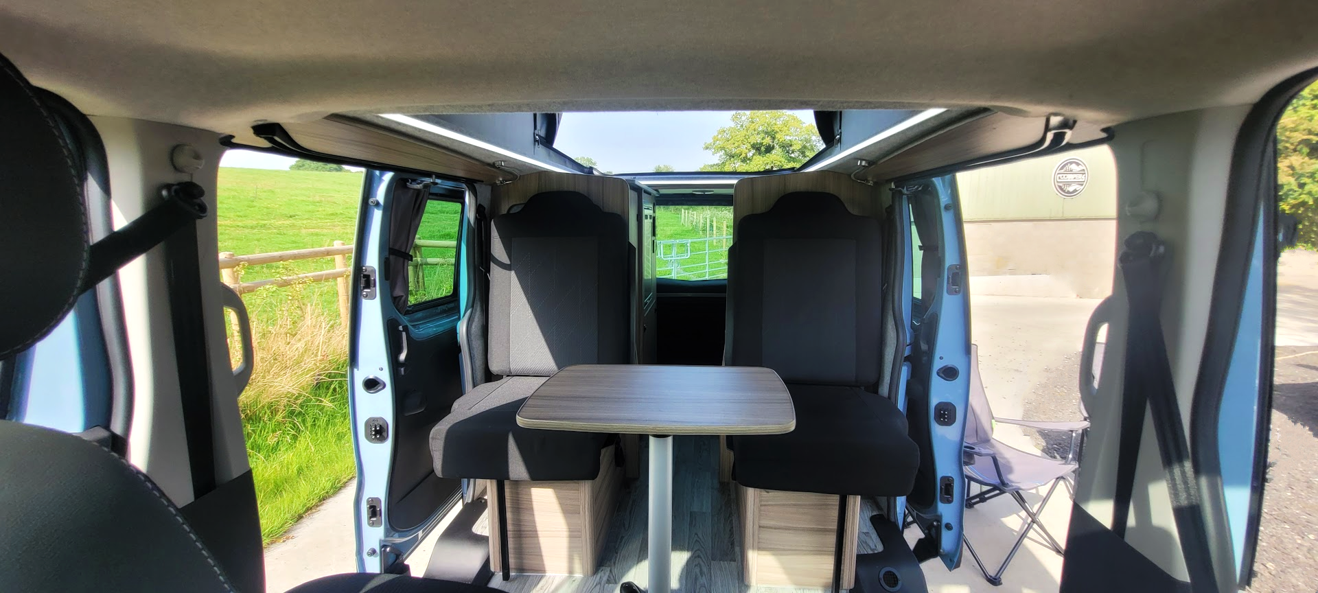 The Witley Renault Trafic Sport with an automatic option by CCCAMPERS fully-featured mini micro compact campervan motorhome - cccampers.myshopify.com