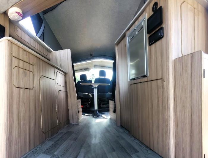 The Witley Renault Trafic Sport with an automatic option by CCCAMPERS fully-featured mini micro compact campervan motorhome - cccampers.myshopify.com