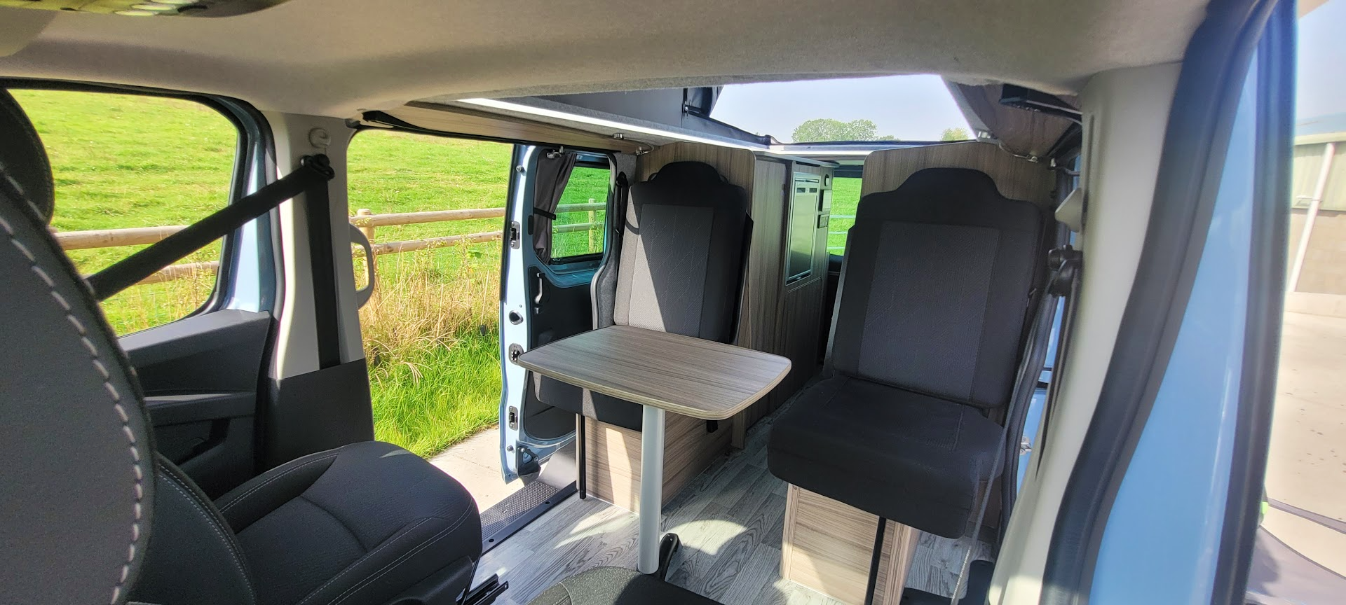 The Witley Renault Trafic Sport with an automatic option by CCCAMPERS fully-featured mini micro compact campervan motorhome - cccampers.myshopify.com