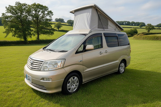 Toyota Alphard & Vellfire 10 Series (2002 to 2008) Pop-Top Roof Installation