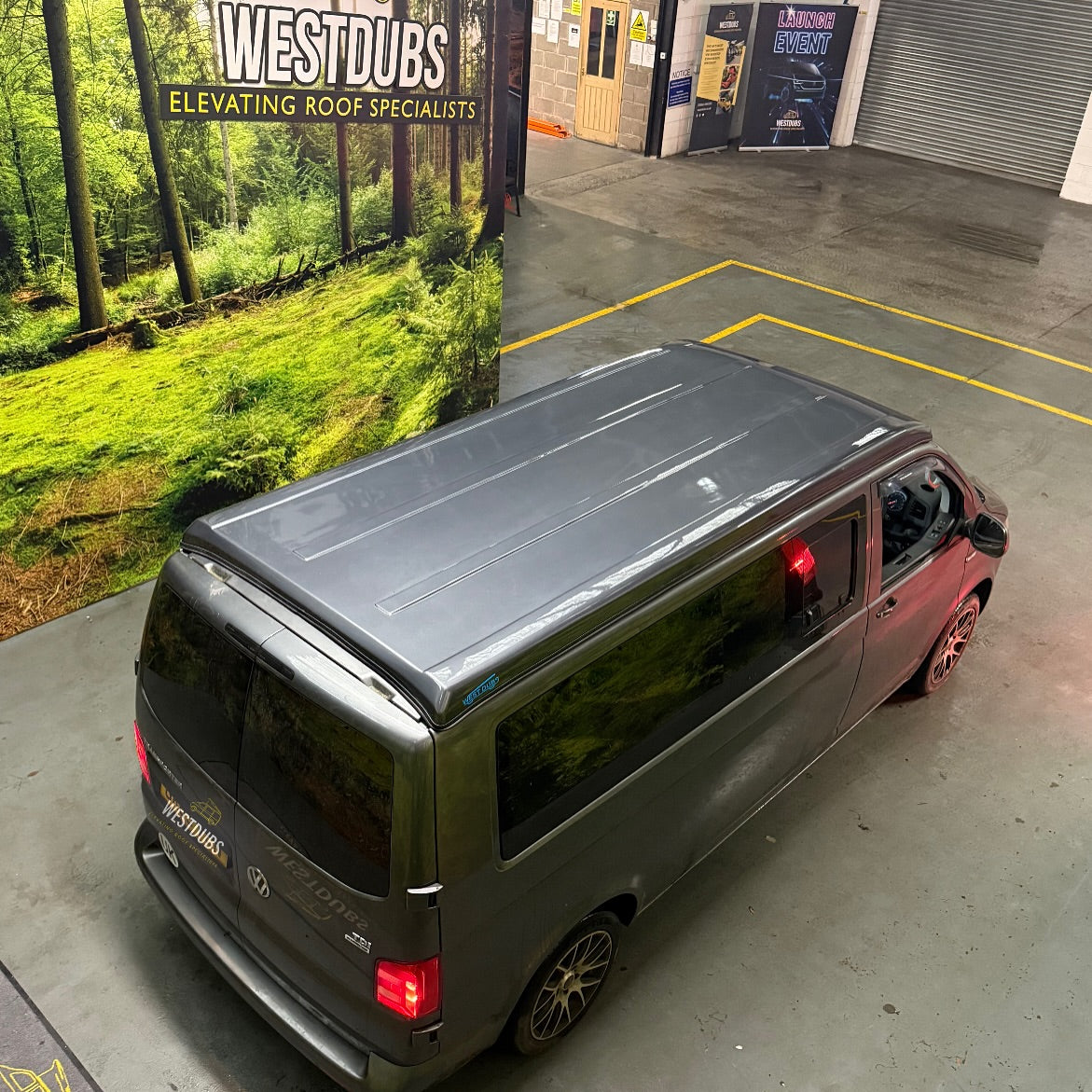 VW T5 T5.1 T6 T6.1 West Dub Front Elevating Pop-Top Roof