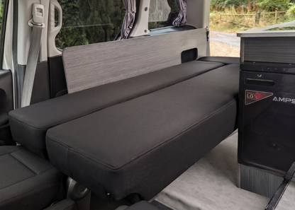Citroën Berlingo Micro Camper Conversion – Panel Van, MPV & Ex-Disability | Side Pull-Out Bed, 50L Fridge