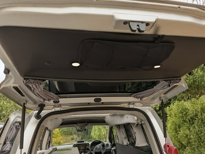 Citroën Berlingo Micro Camper Conversion – Panel Van, MPV & Ex-Disability | Side Pull-Out Bed, 50L Fridge