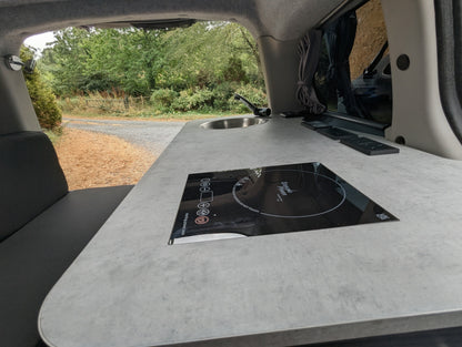 Citroën Berlingo Micro Camper Conversion – Panel Van, MPV & Ex-Disability | Side Pull-Out Bed, 50L Fridge