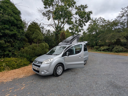 Citroën Berlingo Micro Camper Conversion – Panel Van, MPV & Ex-Disability | Side Pull-Out Bed, 50L Fridge