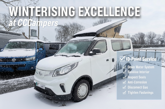 Winterising Service | Campervan, Caravan, and Motorhome | Don't Just Store It - Professionally Protect It