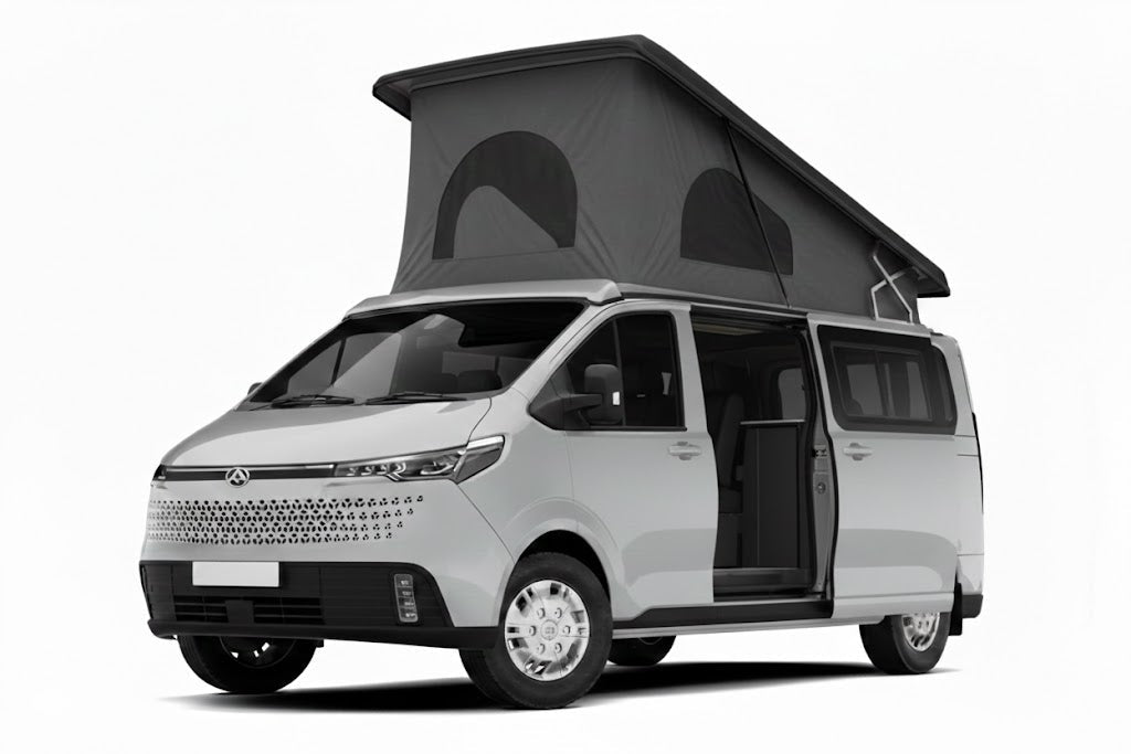 Maxus eDeliver 7 ED7 Ultimate Side Kitchen Layout Campervan Conversion – A True Camper with Comfort, Style & Adventure in One!