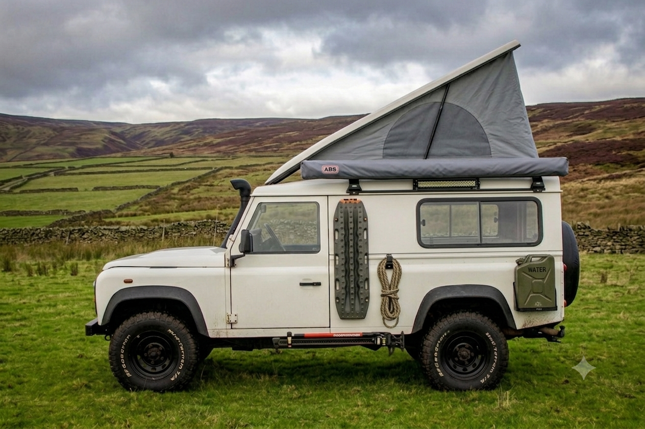 Land Rover Defender 90 & 110 Pop-Top Elevating Roof Installation | CCCAMPERS