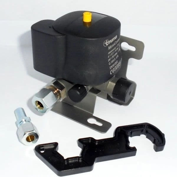 5.2 New Underslung LPG regulator with gas soundness test