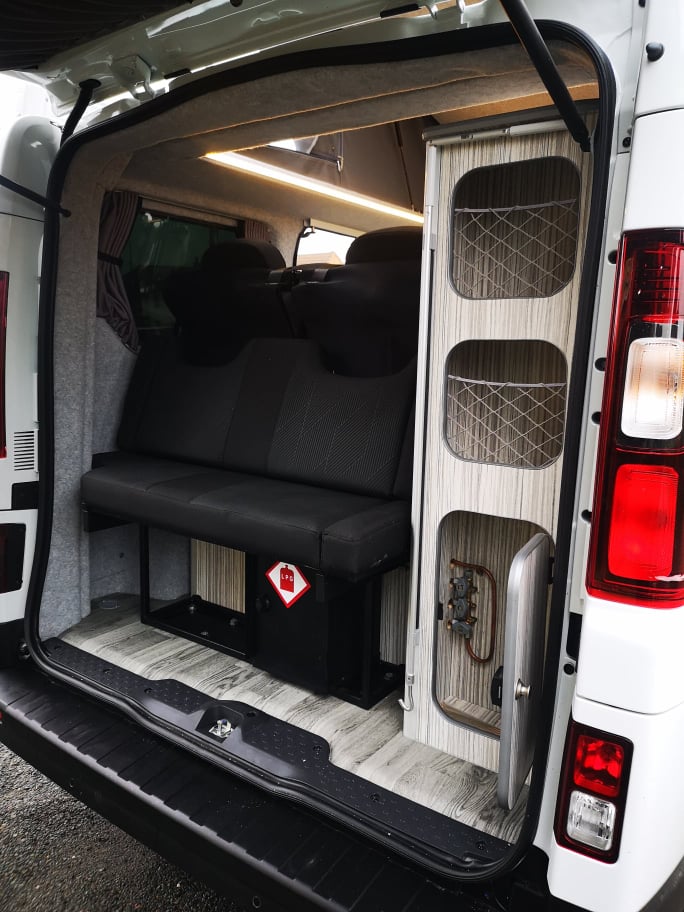 The 'Shelsley' Renault Trafic Sport with an automatic option by CCCAMPERS - cccampers.myshopify.com