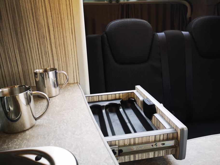 The 'Shelsley' Renault Trafic Sport with an automatic option by CCCAMPERS - cccampers.myshopify.com