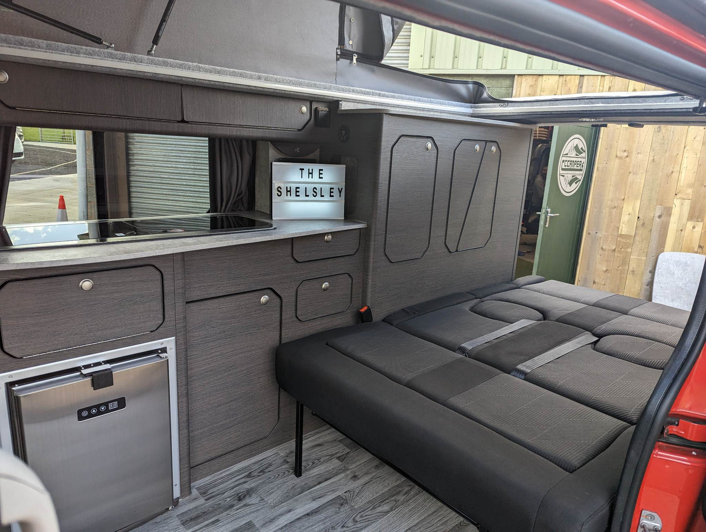 The Shelsley Solo or Duo Camper Van Conversion for the Vauxhall Vivaro, Renault Trafic, Nissan NV300 and Fiat Talento