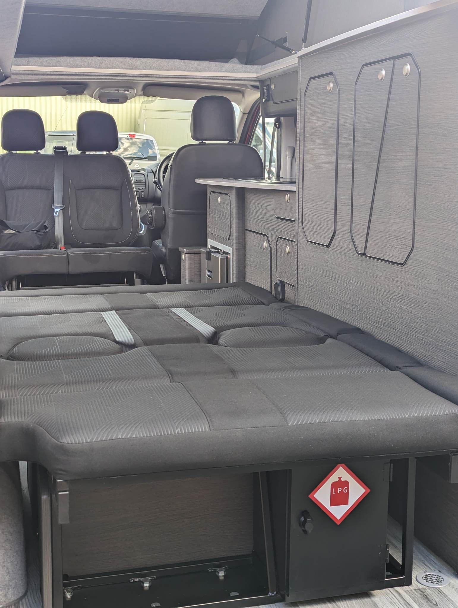 The Shelsley Solo or Duo Camper Van Conversion for the Vauxhall Vivaro, Renault Trafic, Nissan NV300 and Fiat Talento - cccampers.myshopify.com