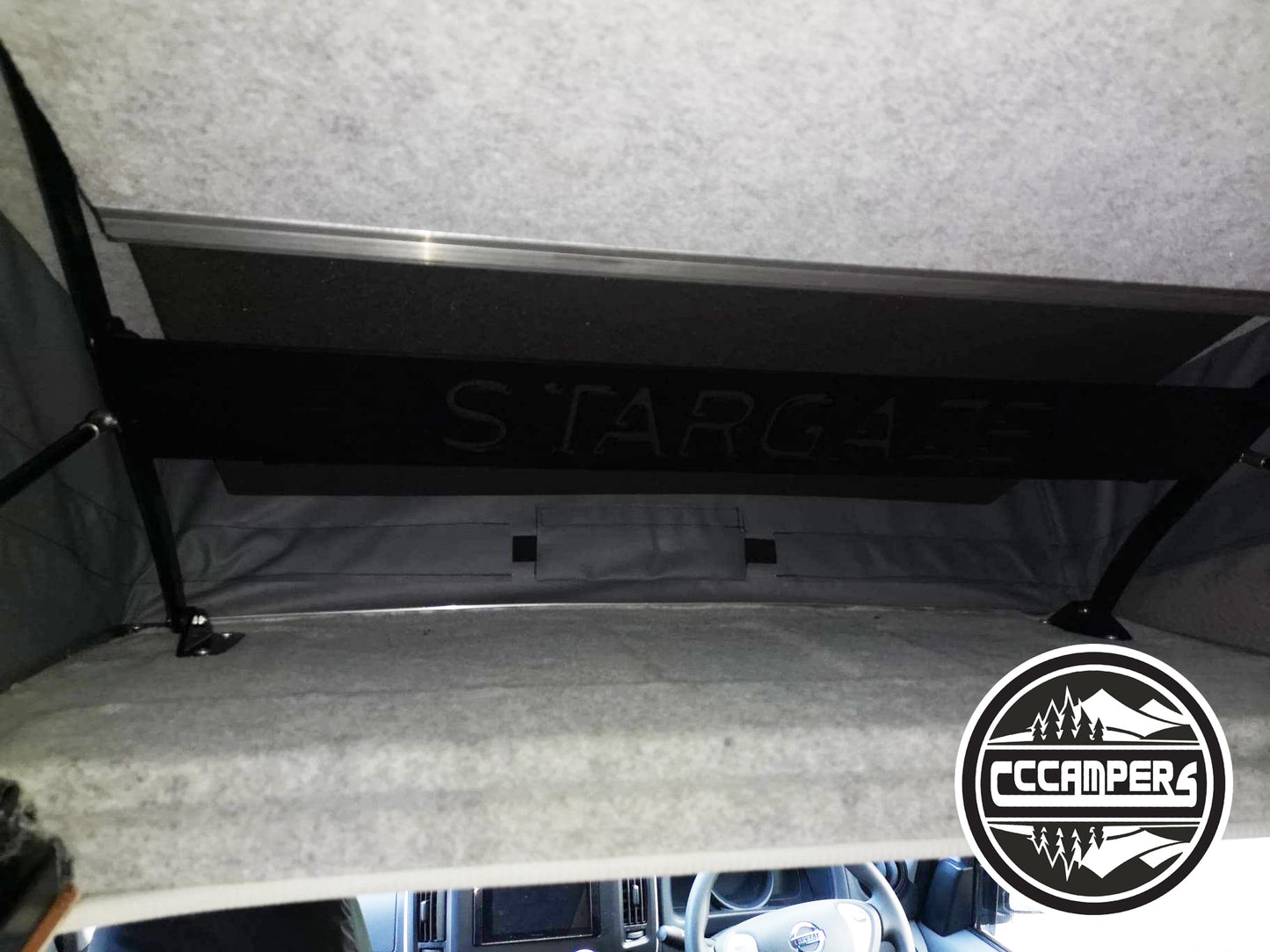 Stargaze Pop Top Elevating Roof For Nissan NV200 - cccampers.myshopify.com
