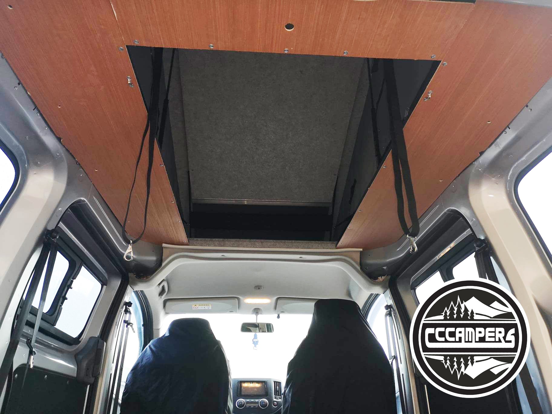 Stargaze Pop Top Elevating Roof For Nissan NV200 - cccampers.myshopify.com