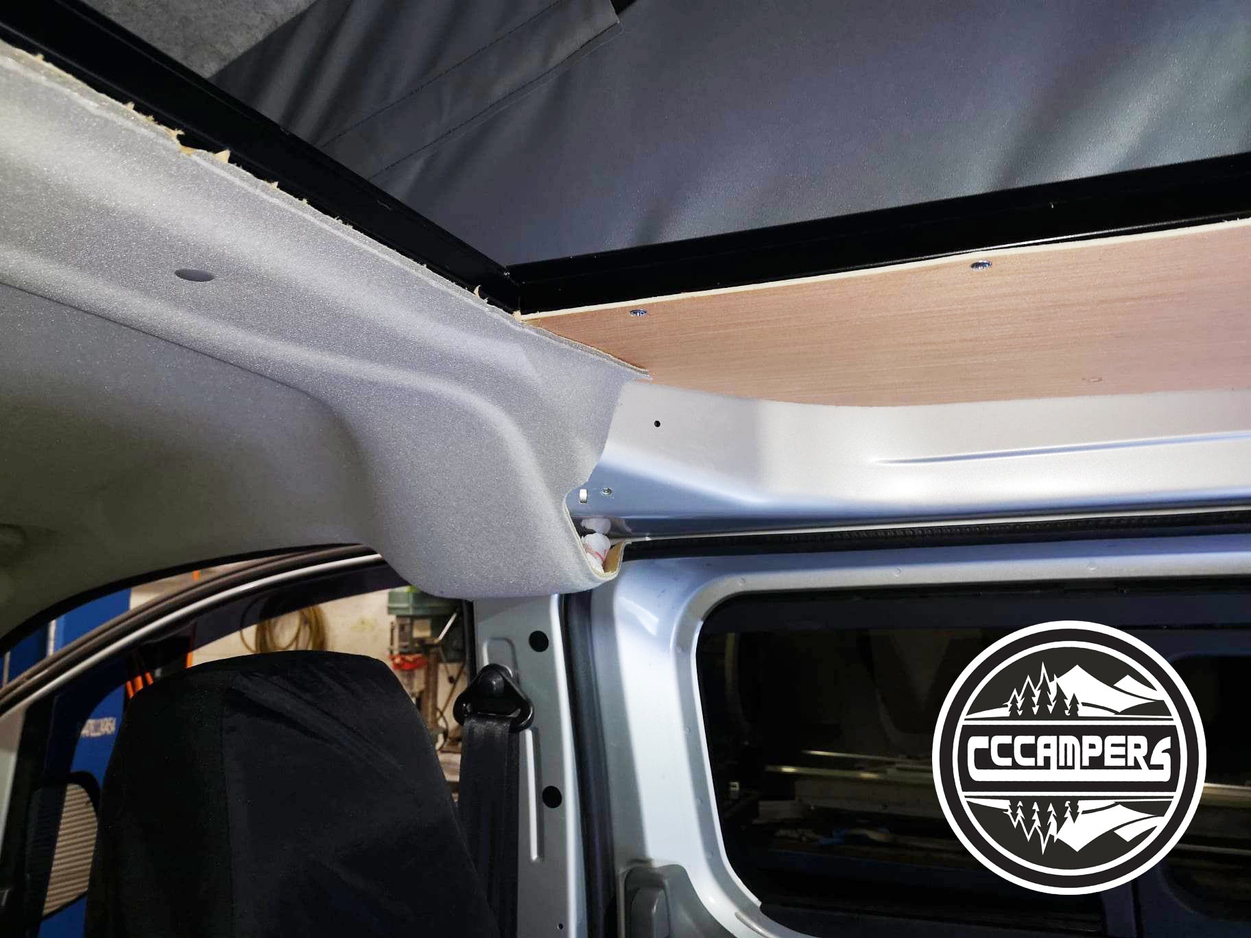 Stargaze Pop Top Elevating Roof For Nissan NV200 - cccampers.myshopify.com