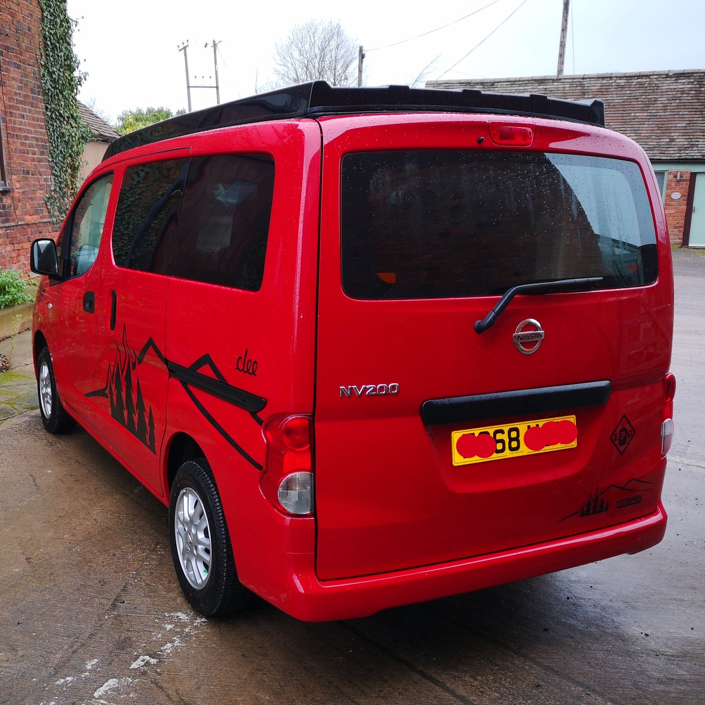 Rear Up and Over / Tailgate Door Fitted Windows - cccampers.myshopify.com