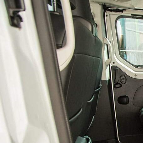 Genuine X82 Renault Trafic - Vauxhall Vivaro - Nissan NV300 - Fiat Talento B Post Trims uncut for bulkhead delete 2014+ - cccampers.myshopify.com