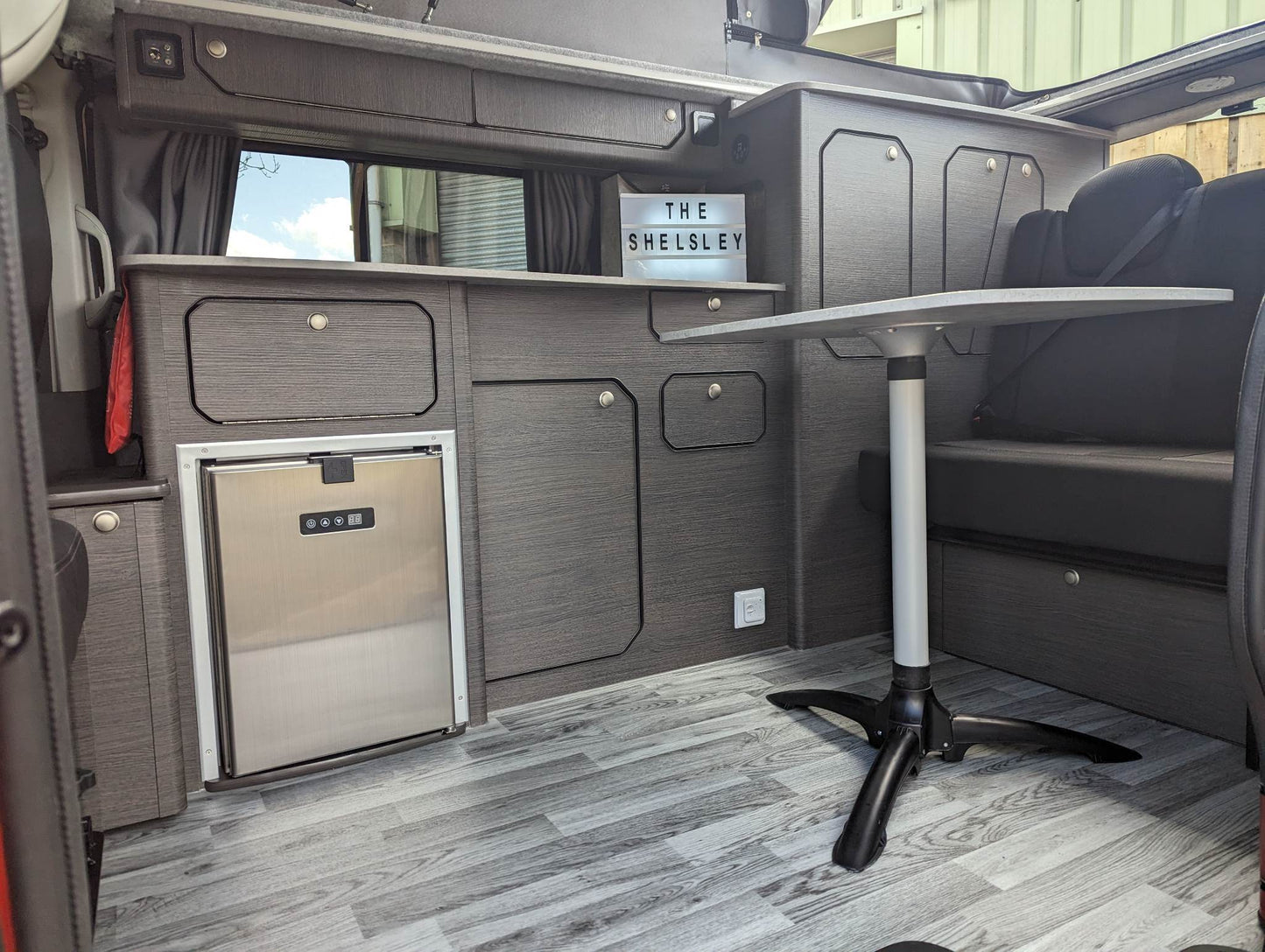 The Shelsley Solo or Duo Camper Van Conversion for the Vauxhall Vivaro, Renault Trafic, Nissan NV300 and Fiat Talento