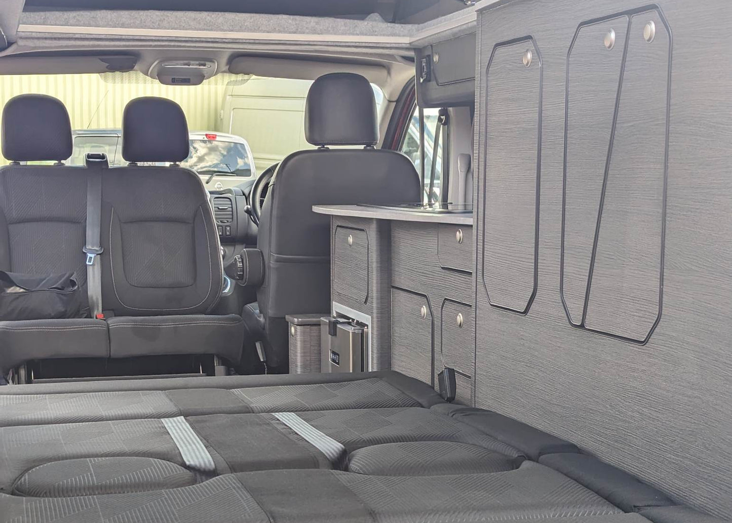The Shelsley Solo or Duo Camper Van Conversion for the Vauxhall Vivaro, Renault Trafic, Nissan NV300 and Fiat Talento - cccampers.myshopify.com