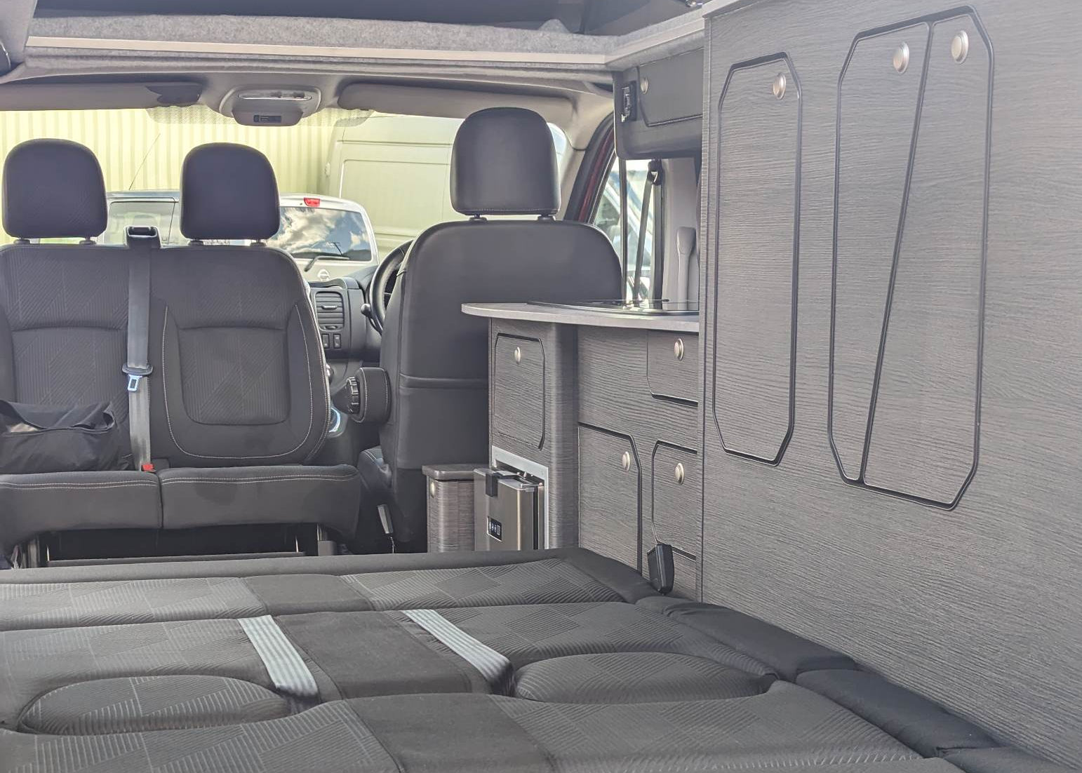 The Shelsley Solo or Duo Camper Van Conversion for the Vauxhall Vivaro, Renault Trafic, Nissan NV300 and Fiat Talento - cccampers.myshopify.com