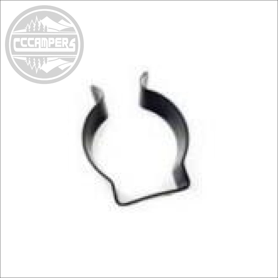 Black Coated Steel Table Leg Clip to suit 57mm Leg Pole - cccampers.myshopify.com