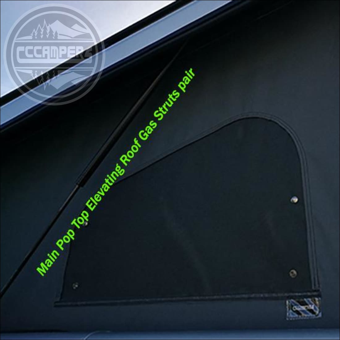 CCCAMPERS Pop Top Elevating Roof Gas Struts - cccampers.myshopify.com